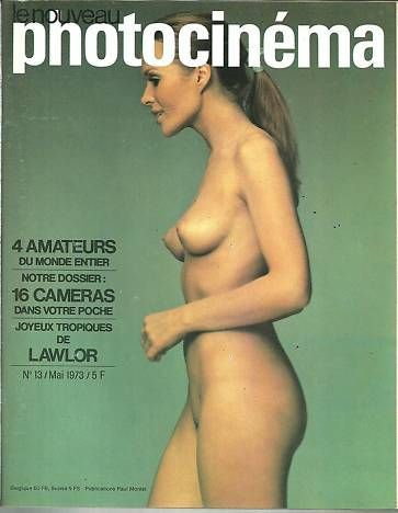 NOUVEAU PHOTOCINEMA | LE magazine side cover Issue 13 May 1973