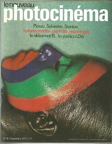 NOUVEAU PHOTOCINEMA | LE magazine side cover Issue 16 September 1973