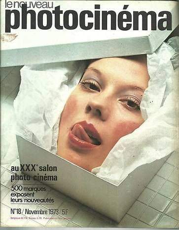 NOUVEAU PHOTOCINEMA | LE magazine side cover Issue 18 November 1973