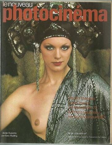 NOUVEAU PHOTOCINEMA | LE magazine side cover Issue 25 June 1974