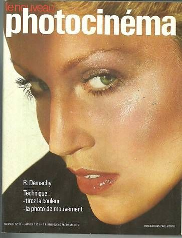 NOUVEAU PHOTOCINEMA | LE magazine side cover Issue 31 January 1975