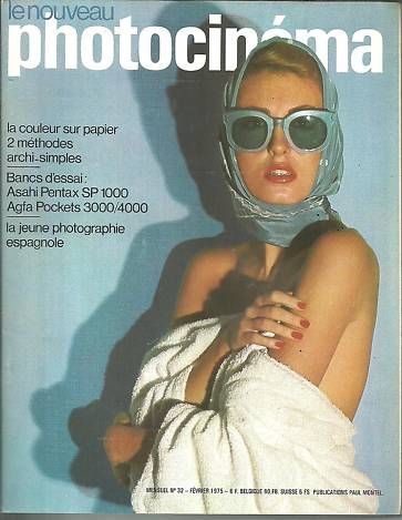NOUVEAU PHOTOCINEMA | LE magazine side cover Issue 32 February 1975