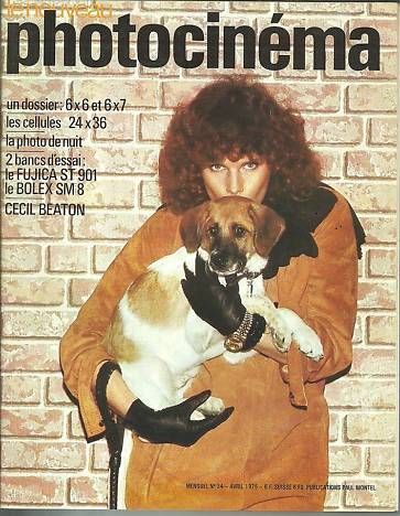 NOUVEAU PHOTOCINEMA | LE magazine side cover Issue 34 April 1975