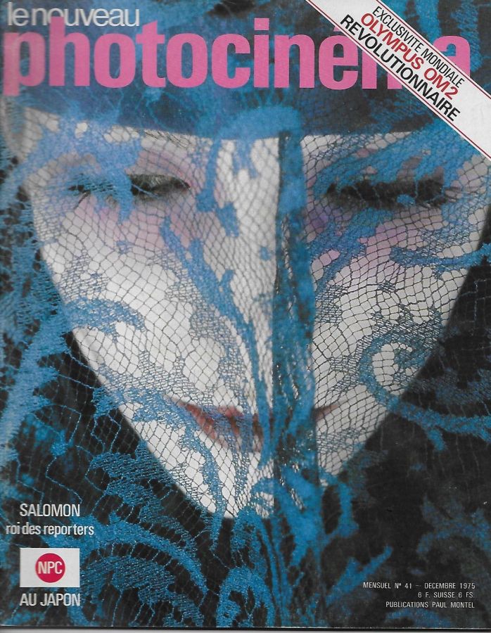 NOUVEAU PHOTOCINEMA | LE magazine side cover Issue 41 December 1975