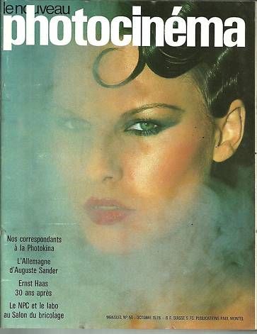 NOUVEAU PHOTOCINEMA | LE magazine side cover Issue 50 October 1976