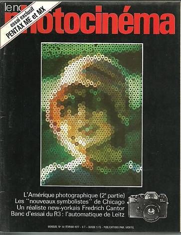 NOUVEAU PHOTOCINEMA | LE magazine side cover Issue 54 February 1977