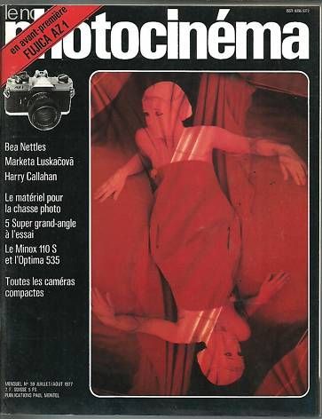 NOUVEAU PHOTOCINEMA | LE magazine side cover Issue 59 July/August 1977
