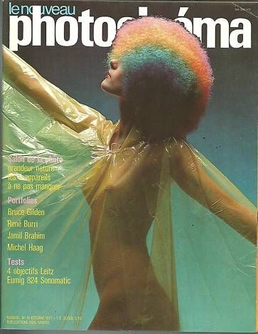 NOUVEAU PHOTOCINEMA | LE magazine side cover Issue 61 October 1977