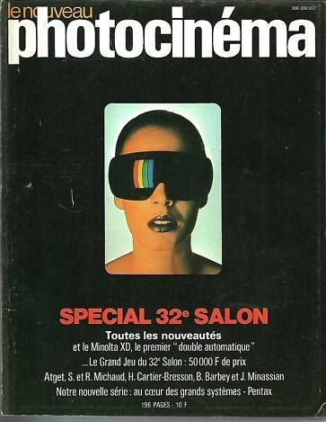 NOUVEAU PHOTOCINEMA | LE magazine side cover Issue 62 November 1977