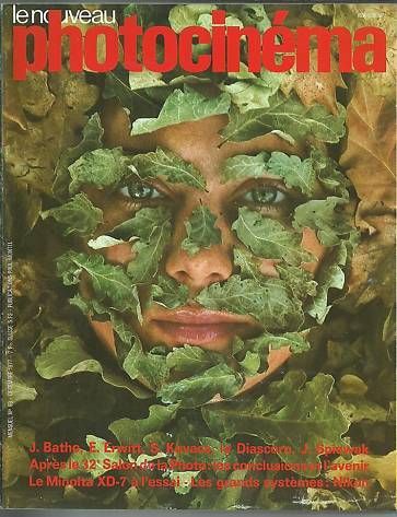 NOUVEAU PHOTOCINEMA | LE magazine side cover Issue 63 December 1977