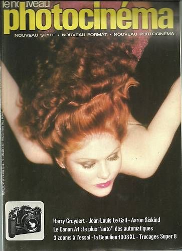 NOUVEAU PHOTOCINEMA | LE magazine side cover Issue 67 April 1978