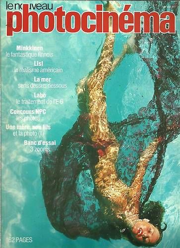 NOUVEAU PHOTOCINEMA | LE magazine side cover Issue 69 June 1978
