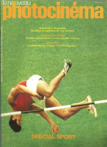 NOUVEAU PHOTOCINEMA | LE magazine side cover Issue 77 March 1979
