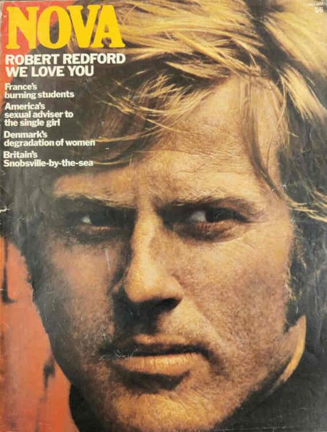 NOVA UK magazine side cover  July 1970