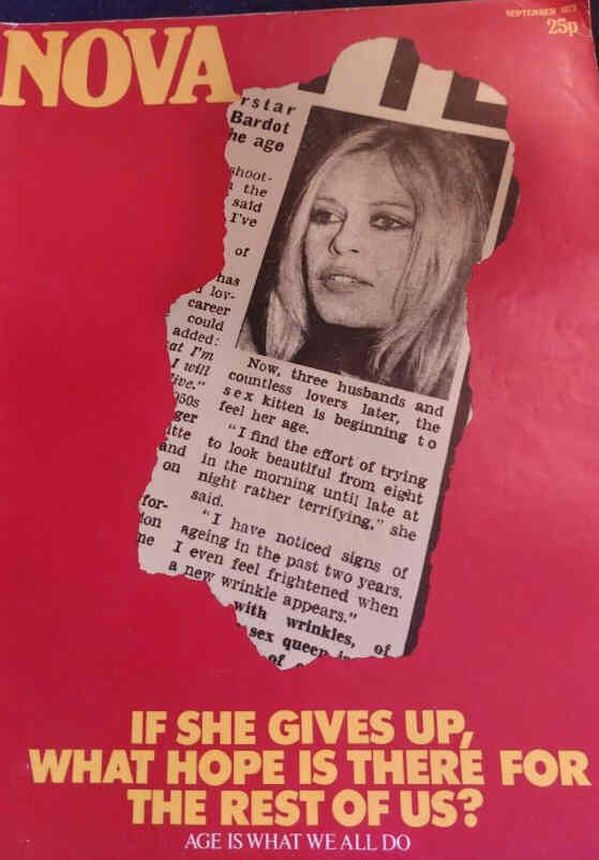 NOVA UK magazine side cover  September 1973