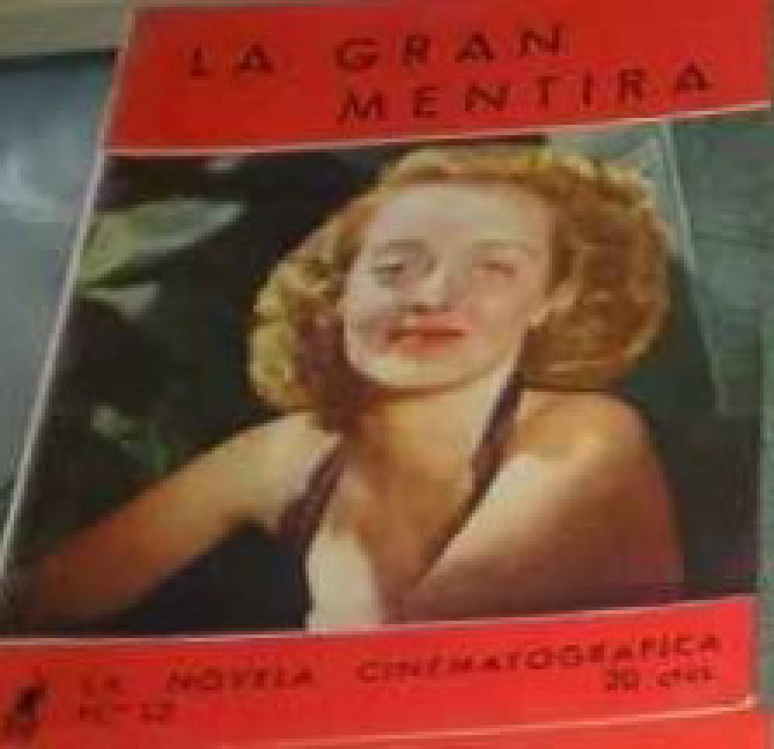 NOVELA CINEMATOGRAFICA | LA magazine side cover Issue 12   1941