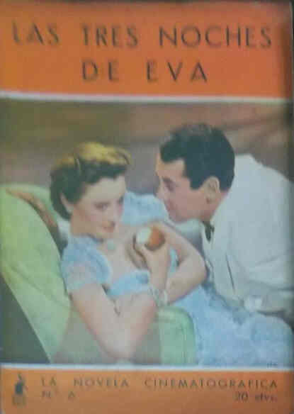NOVELA CINEMATOGRAFICA | LA magazine side cover Issue 6  1941