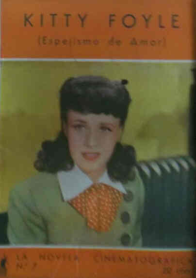 NOVELA CINEMATOGRAFICA | LA magazine side cover Issue 7  1941