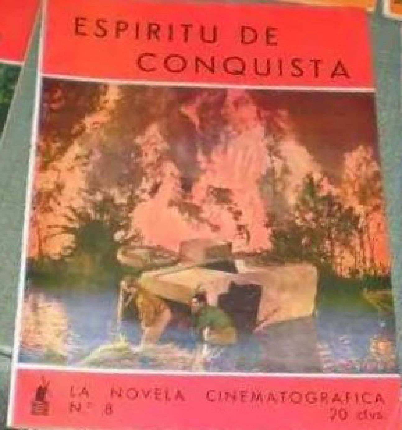 NOVELA CINEMATOGRAFICA | LA magazine side cover Issue 8   1941
