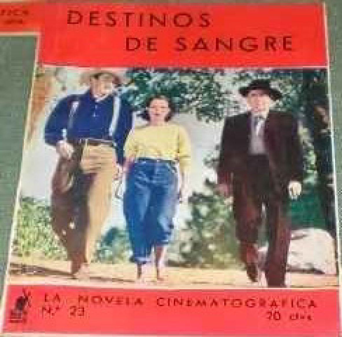 NOVELA CINEMATOGRAFICA | LA magazine side cover Issue 23   1942