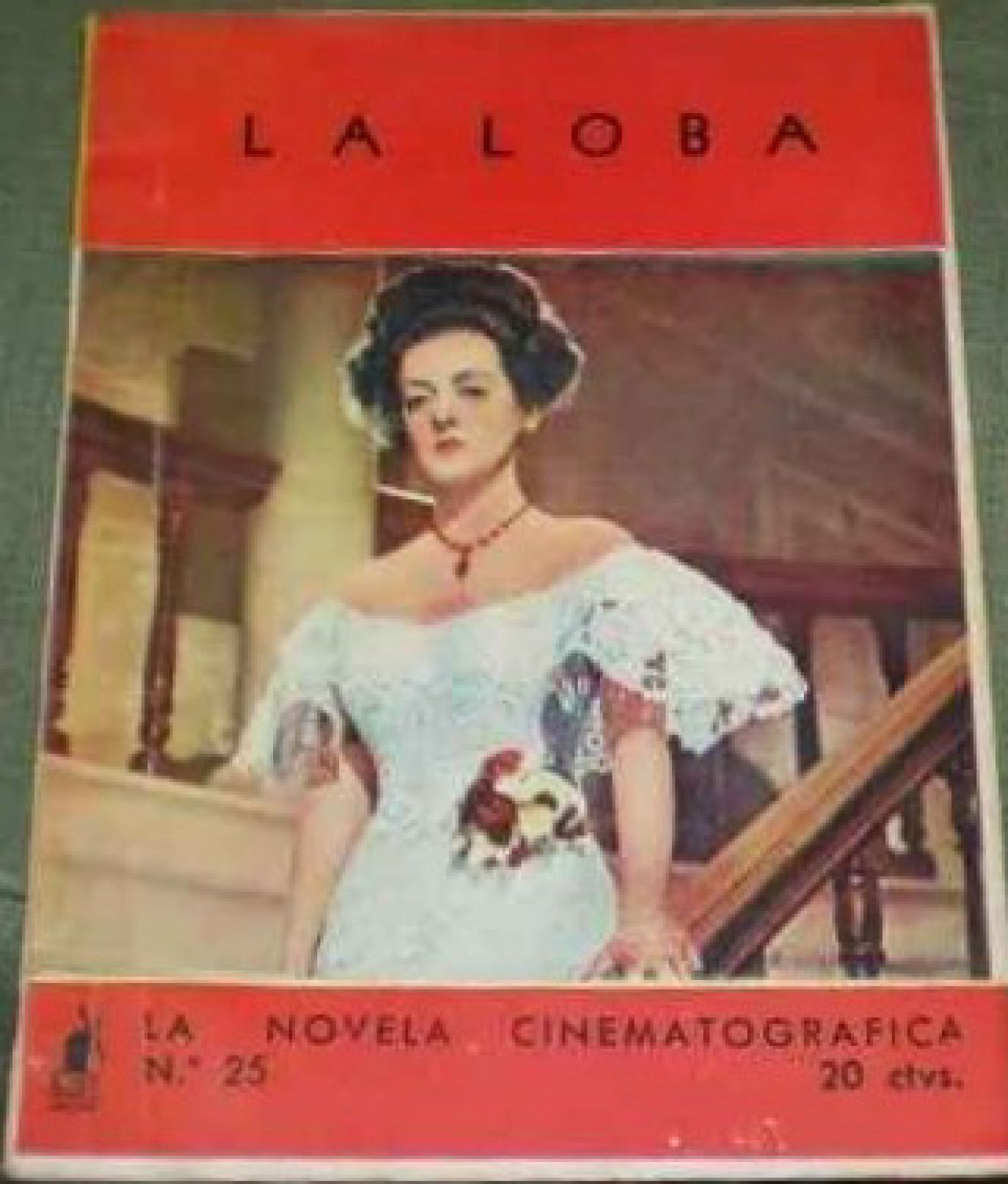 NOVELA CINEMATOGRAFICA | LA magazine side cover Issue 25   1942