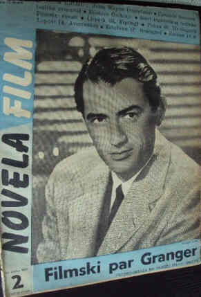 NOVELA FILM magazine side cover Issue 2  1953