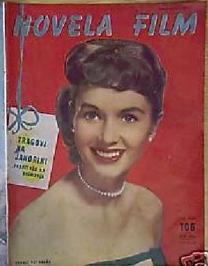 NOVELA FILM magazine side cover Issue 106 1 April 1957