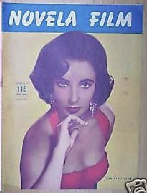 NOVELA FILM magazine side cover Issue 115  1957