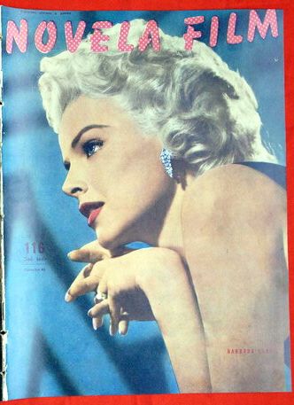 NOVELA FILM magazine side cover Issue 116  1957