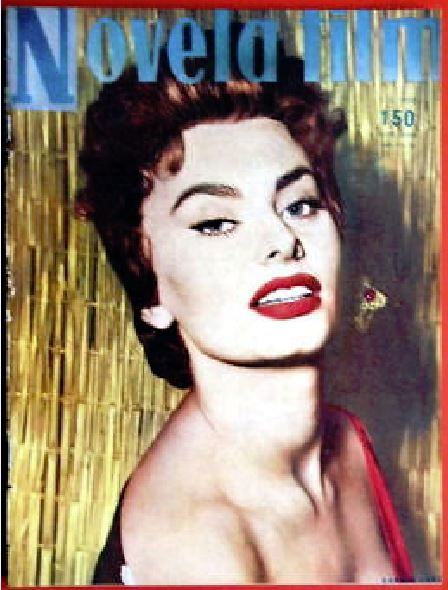 NOVELA FILM magazine side cover Issue 150  1959