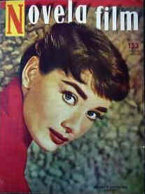 NOVELA FILM magazine side cover Issue 153  1959
