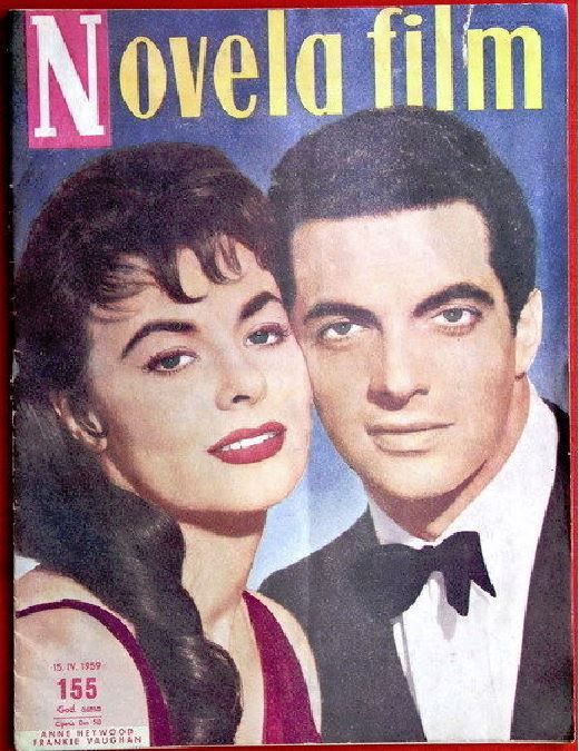 NOVELA FILM magazine side cover Issue 155 15 April 1959
