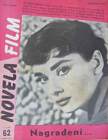 NOVELA FILM magazine side cover Issue 62 1 June 1955