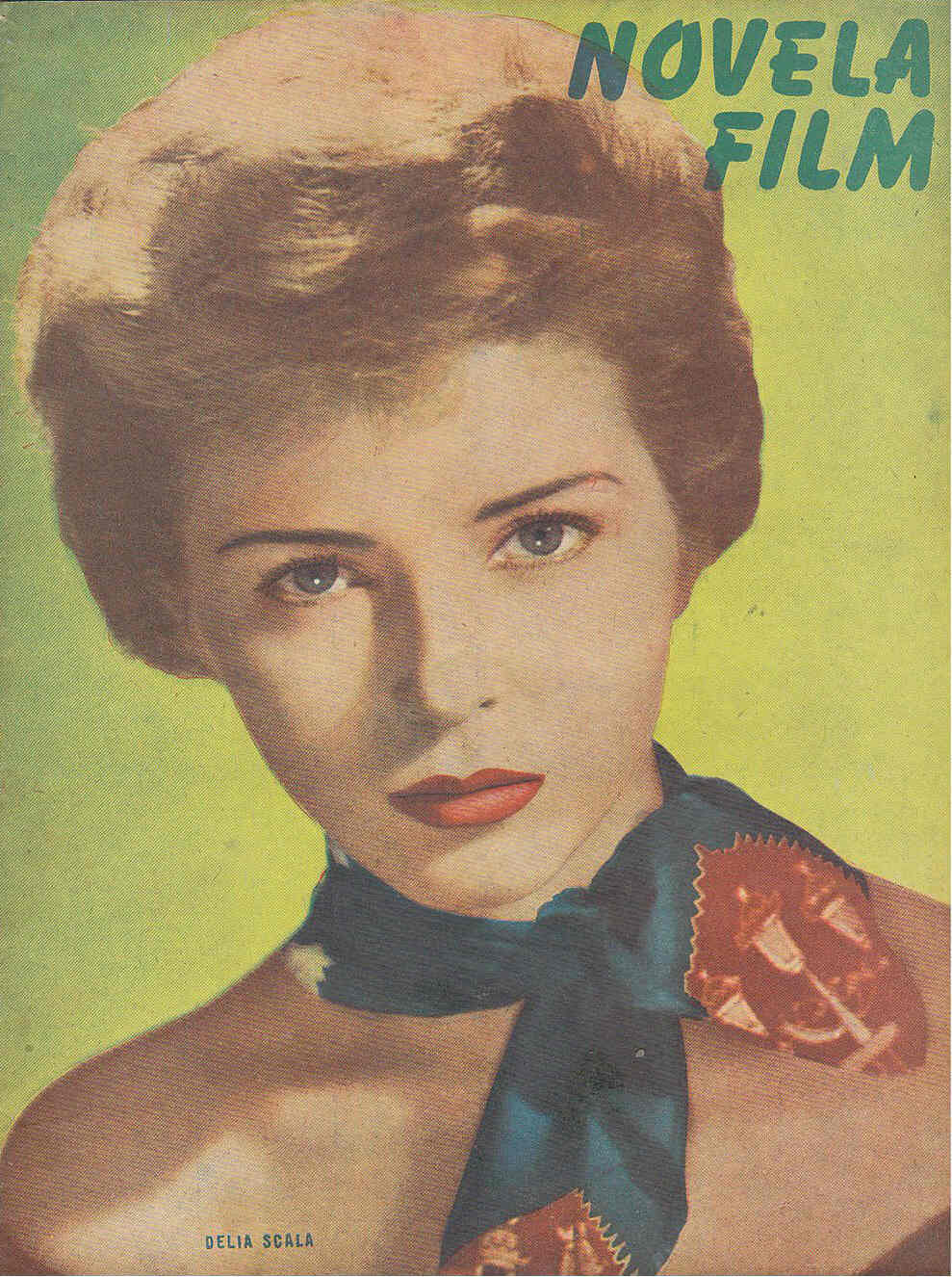 NOVELA FILM magazine side cover Issue 75 15 December 1955