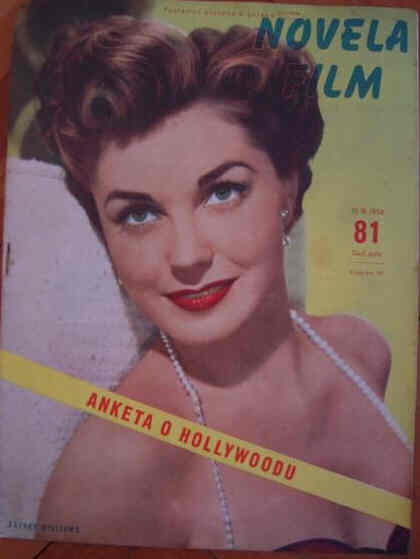 NOVELA FILM magazine side cover Issue 81 15 March 1956
