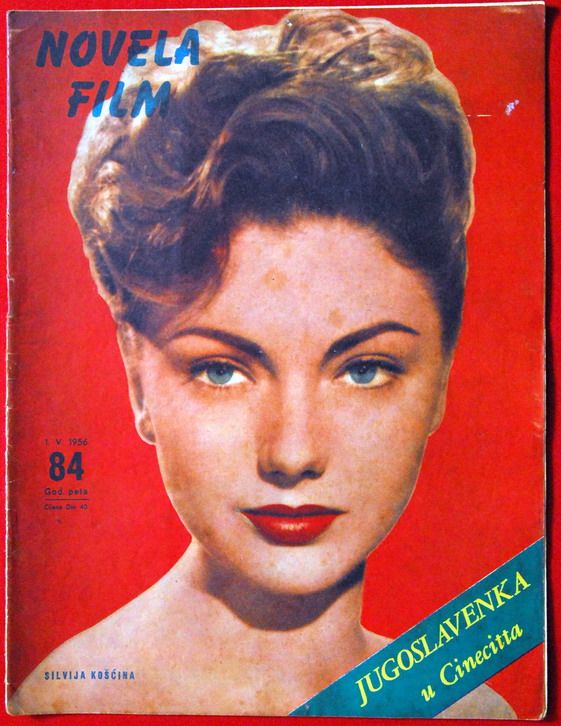 NOVELA FILM magazine side cover Issue 84 1 May 1956