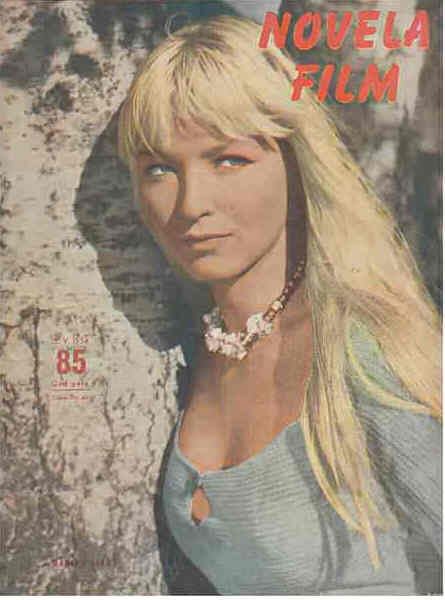 NOVELA FILM magazine side cover Issue 85 15 May 1956