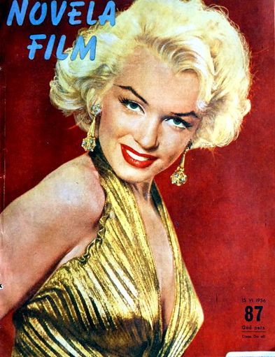 NOVELA FILM magazine side cover Issue 87 15 June 1956