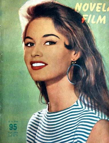 NOVELA FILM magazine side cover Issue 95 15 October 1956