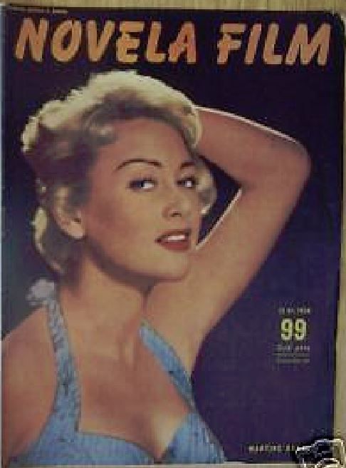 NOVELA FILM magazine side cover Issue 99 15 December 1956