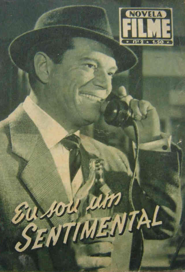 NOVELA FILME magazine side cover Issue 12  1955