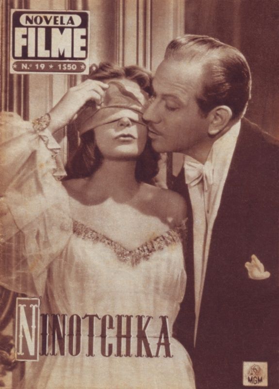 NOVELA FILME magazine side cover Issue 19  1955