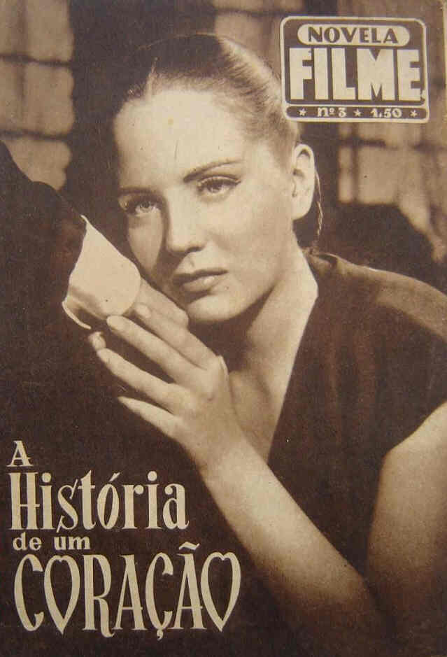NOVELA FILME magazine side cover Issue 3  1955