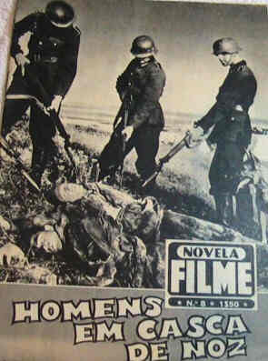 NOVELA FILME magazine side cover Issue 8  1955