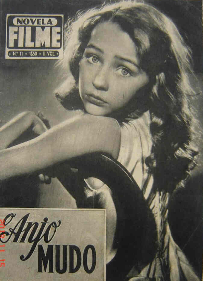 NOVELA FILME magazine side cover Issue 11  1956