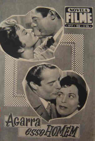 NOVELA FILME magazine side cover Issue 17  1956