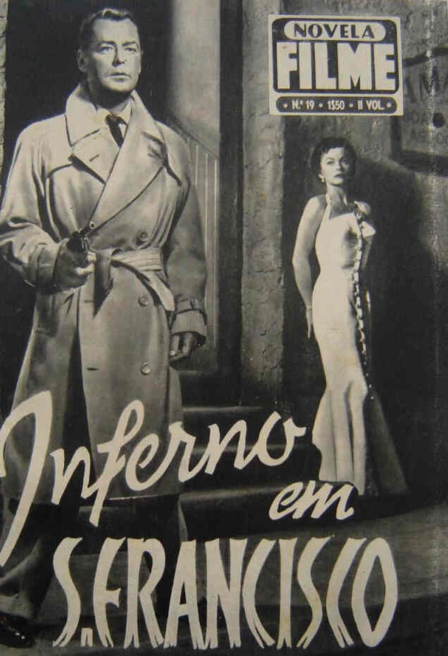 NOVELA FILME magazine side cover Issue 19  1956