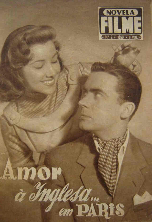 NOVELA FILME magazine side cover Issue 2  1956