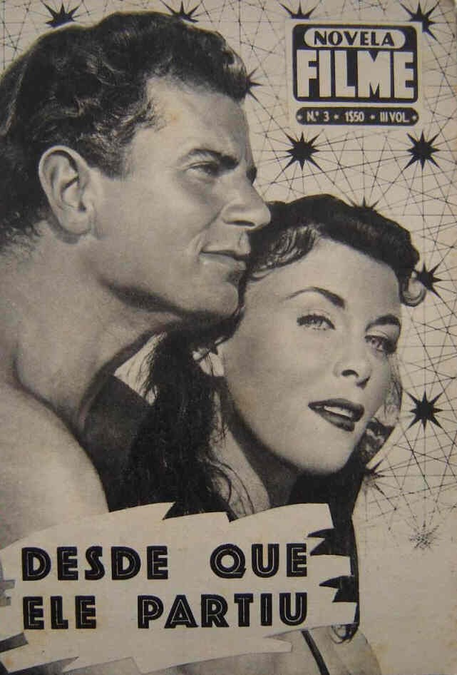 NOVELA FILME magazine side cover Issue 3  1957