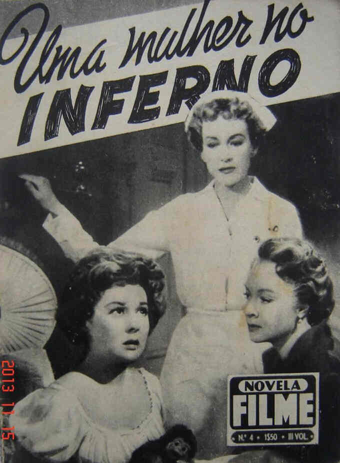 NOVELA FILME magazine side cover Issue 4  1957